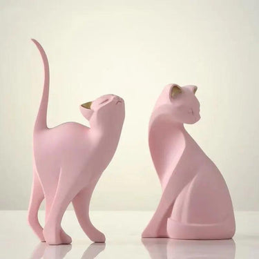Poised Purrfect Resin Cat Statue Figurines KittyNook Cat Company